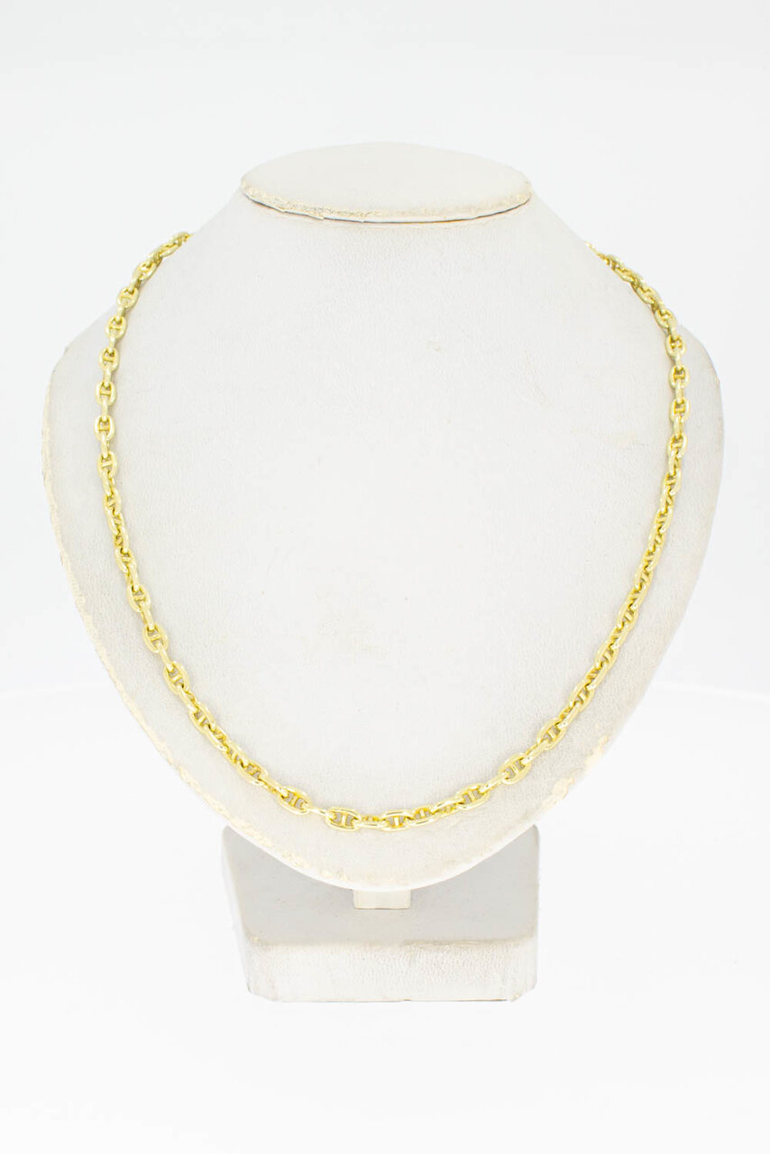 14 Karaat Anker schakelketting - 47,3 cm