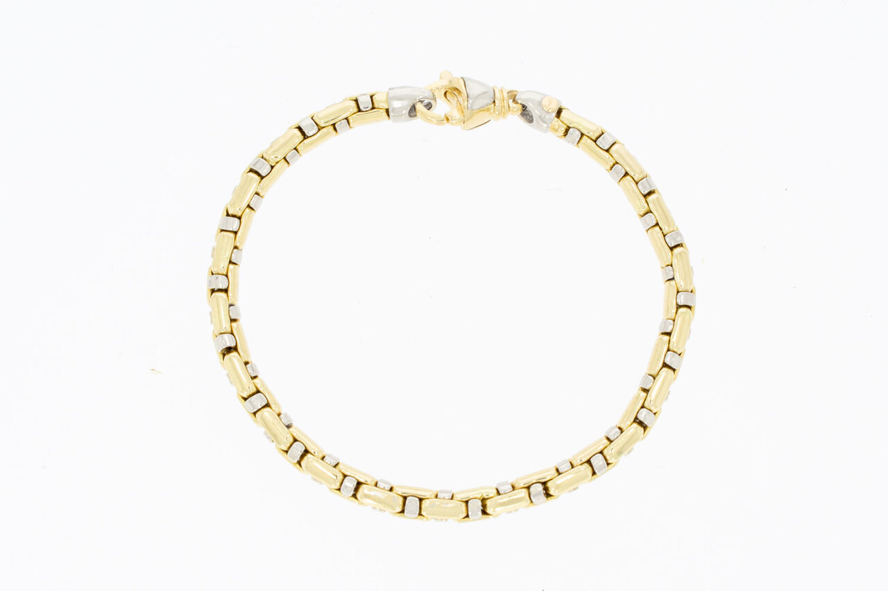 Koningsarmband 14 Karaat goud - 19,8 cm