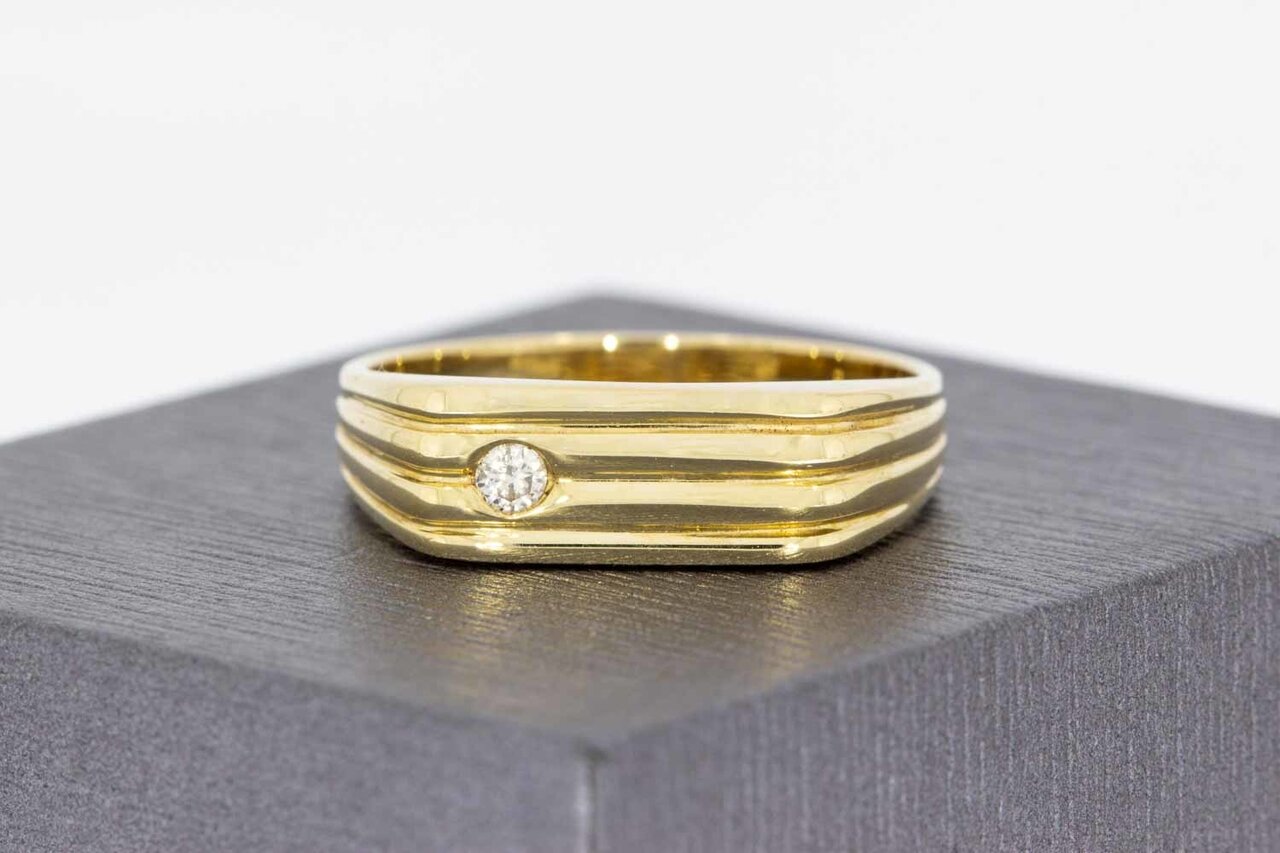 14 Karaat Statement ring - 20,1 mm