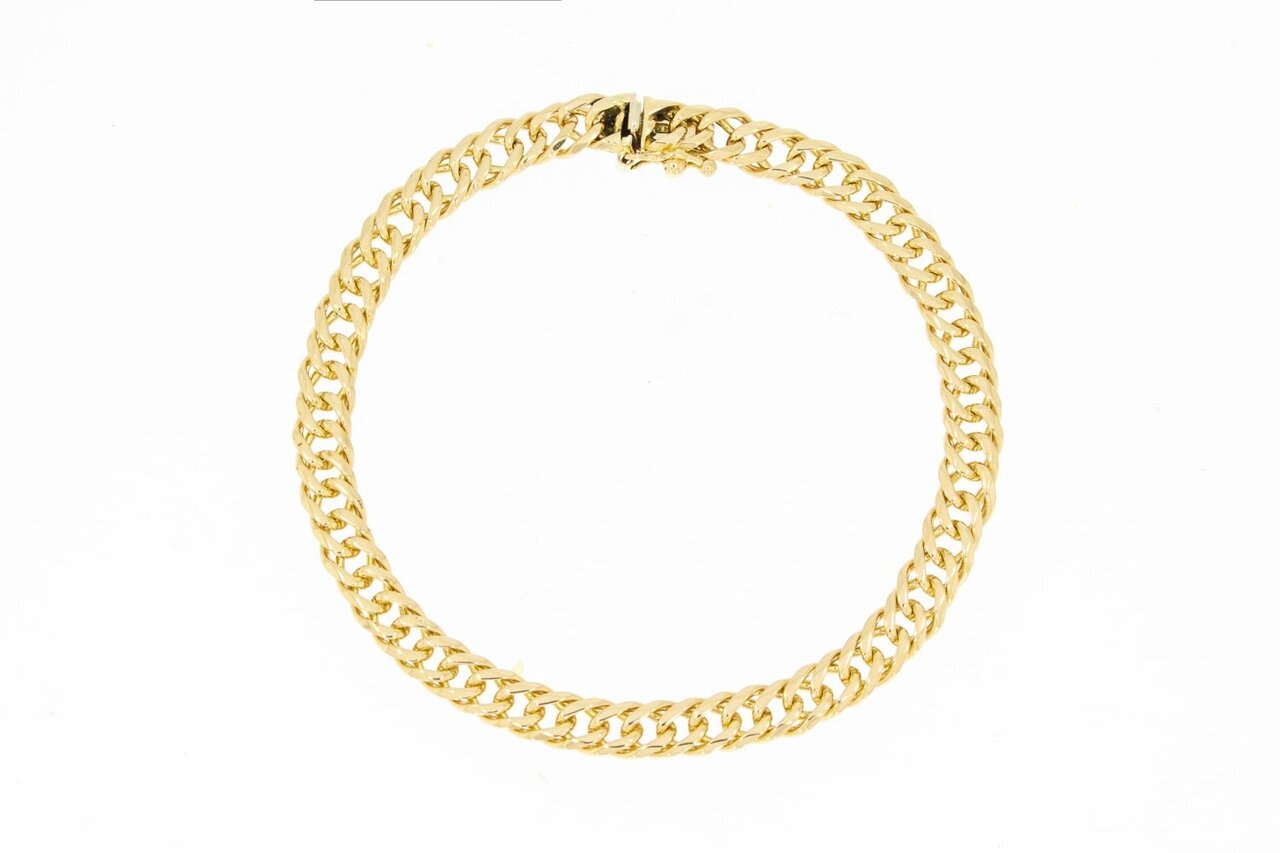 14 Karaat Gourmet armband - 18,9 cm