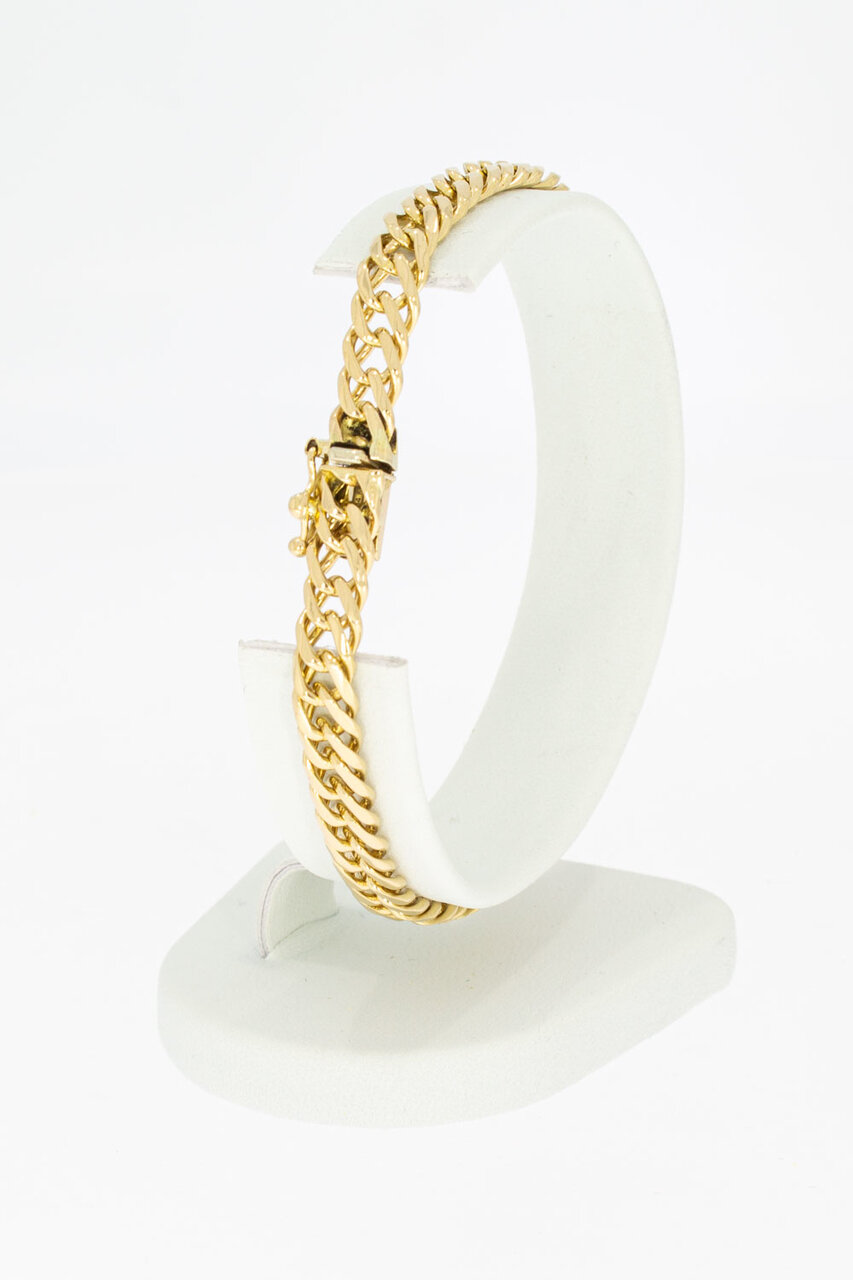 14 Karaat Gourmet armband - 18,9 cm