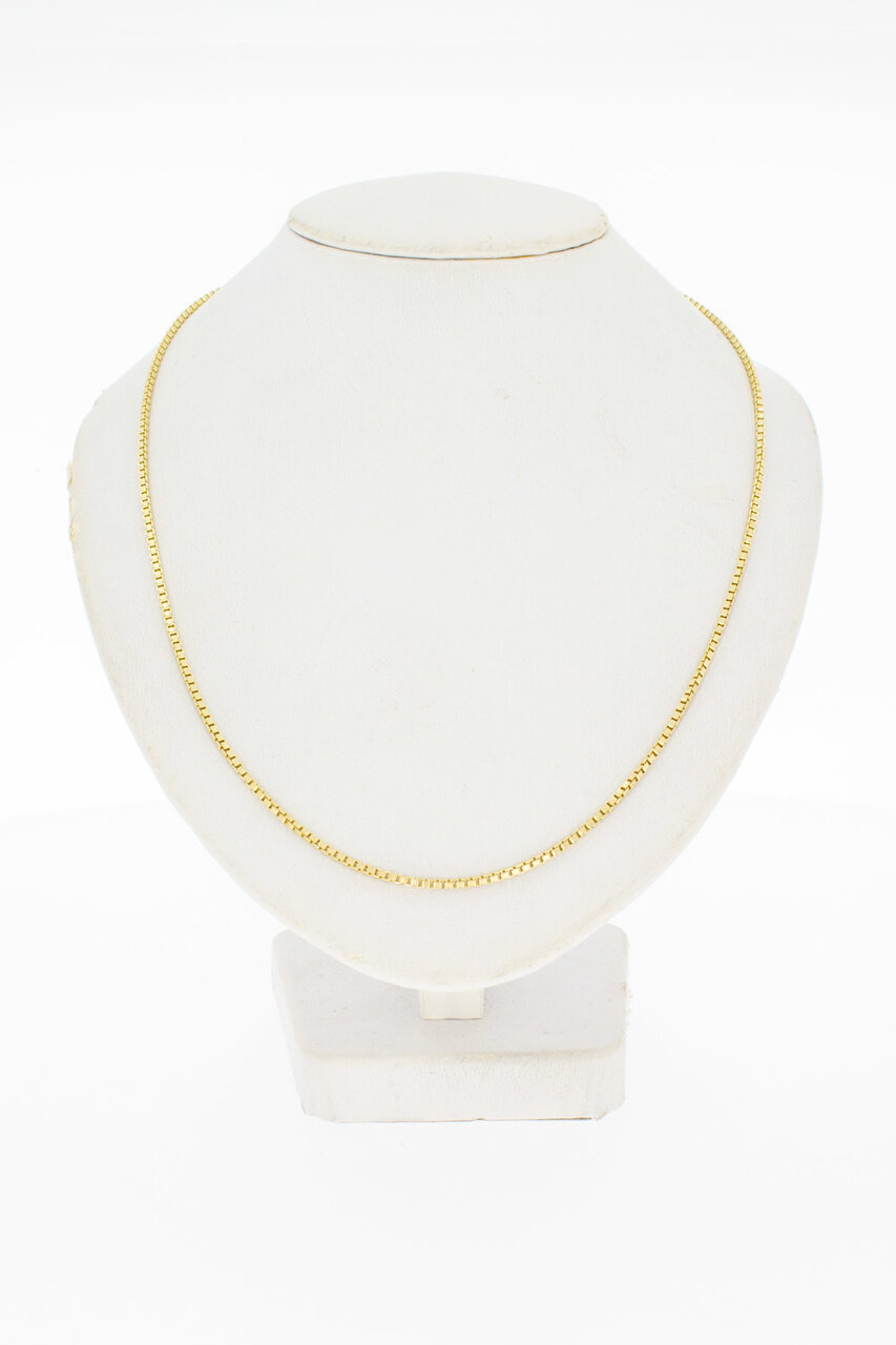 14 Karaat goud Venetiaanse ketting - 60,5 cm