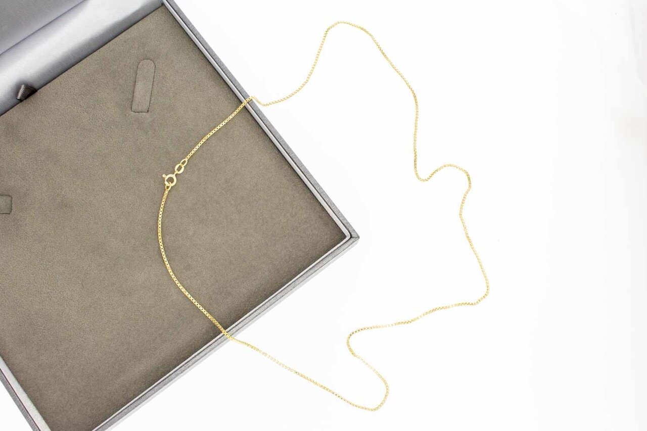 14 Karaat goud Venetiaanse ketting - 60,5 cm