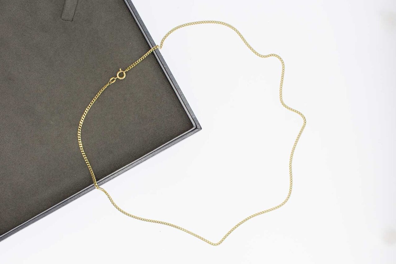 Gourmet ketting 14 karaat - 51,4 cm