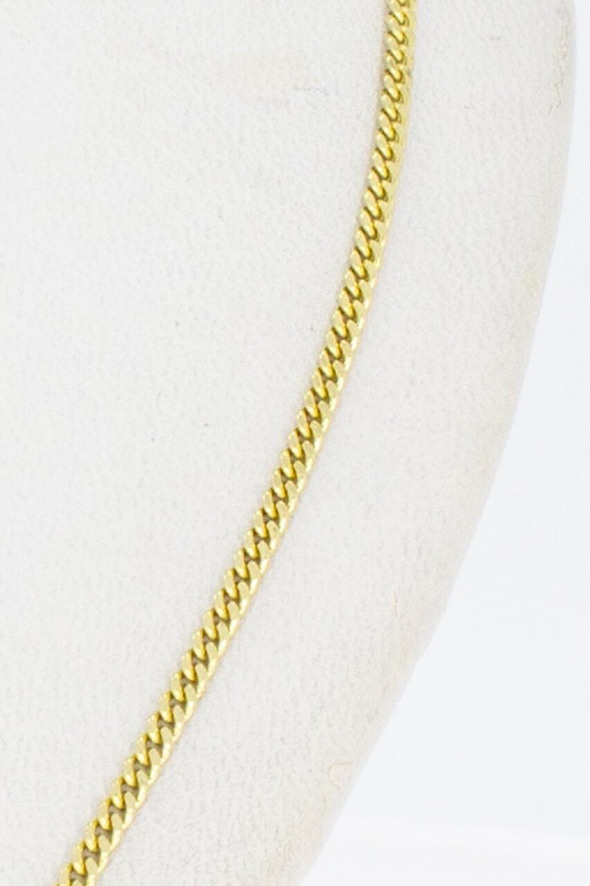 Gourmet ketting 14 karaat - 71,9 cm