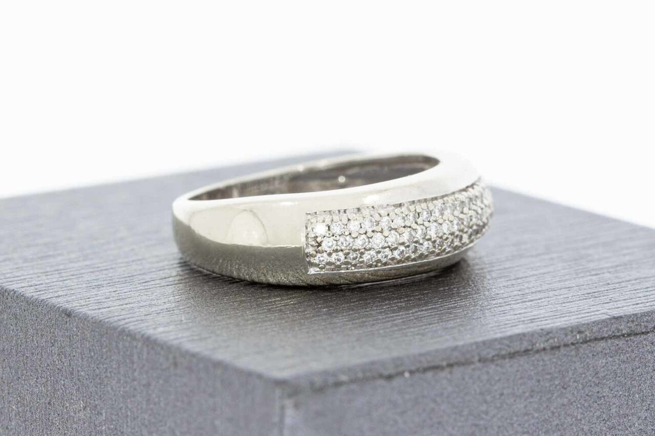 18 Karaat diamant Bandring - 17 mm