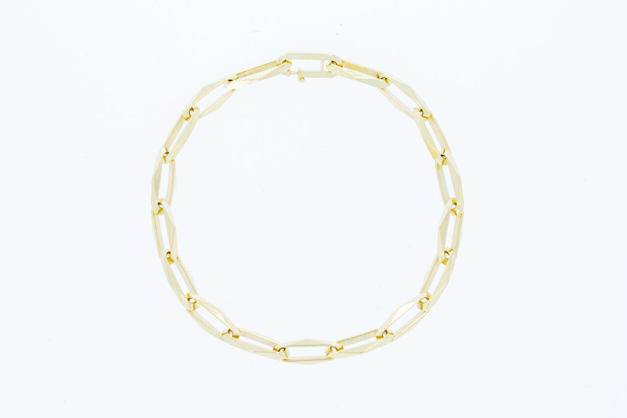 Closed Forever armband 14 Karaat goud - 21,1 cm