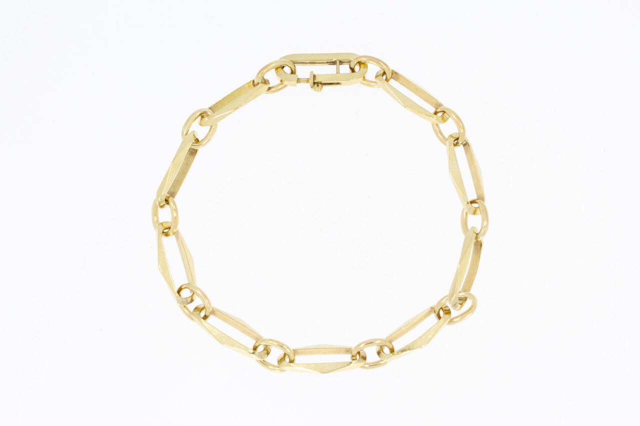 14 Karaat Closed Forever armband - 20,6 cm