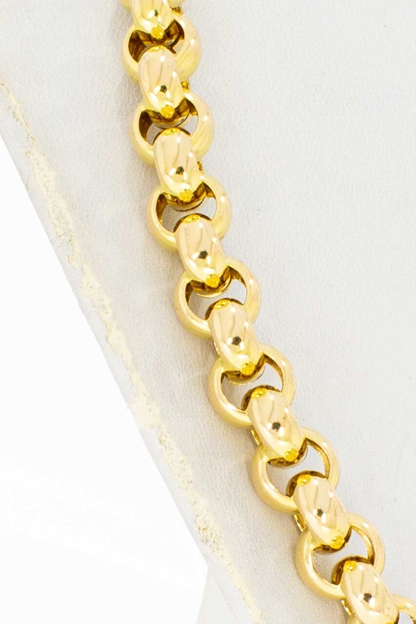 14 Karaat Jasseron halsketting - 45,6 cm