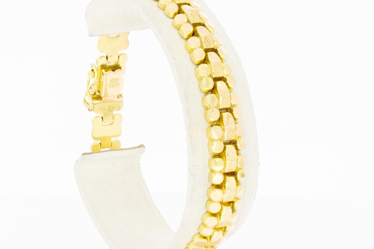 Vintage armband 18 karaat goud - 19,2 cm