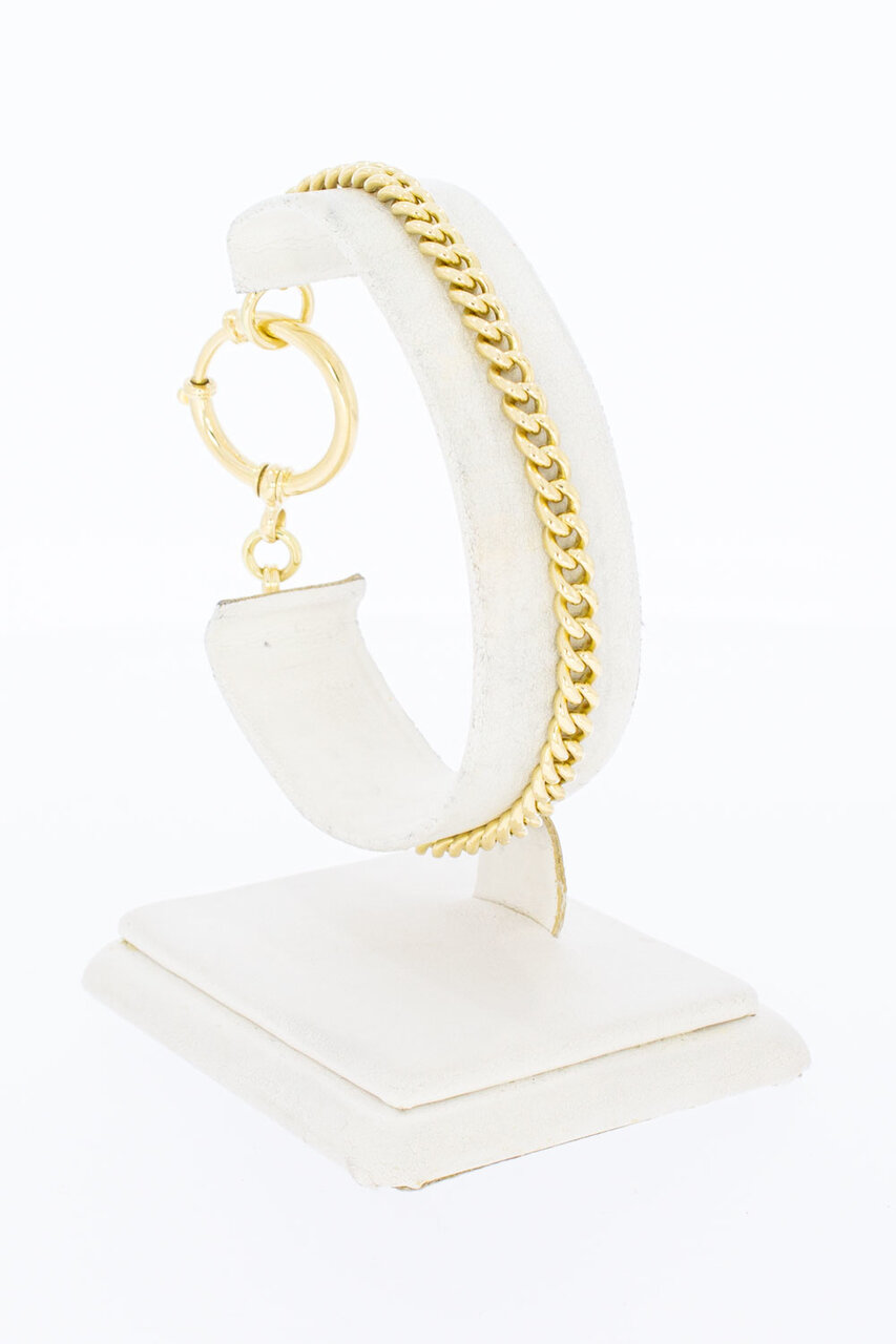 14 Karaat Gourmetarmband goud - 20,5 cm