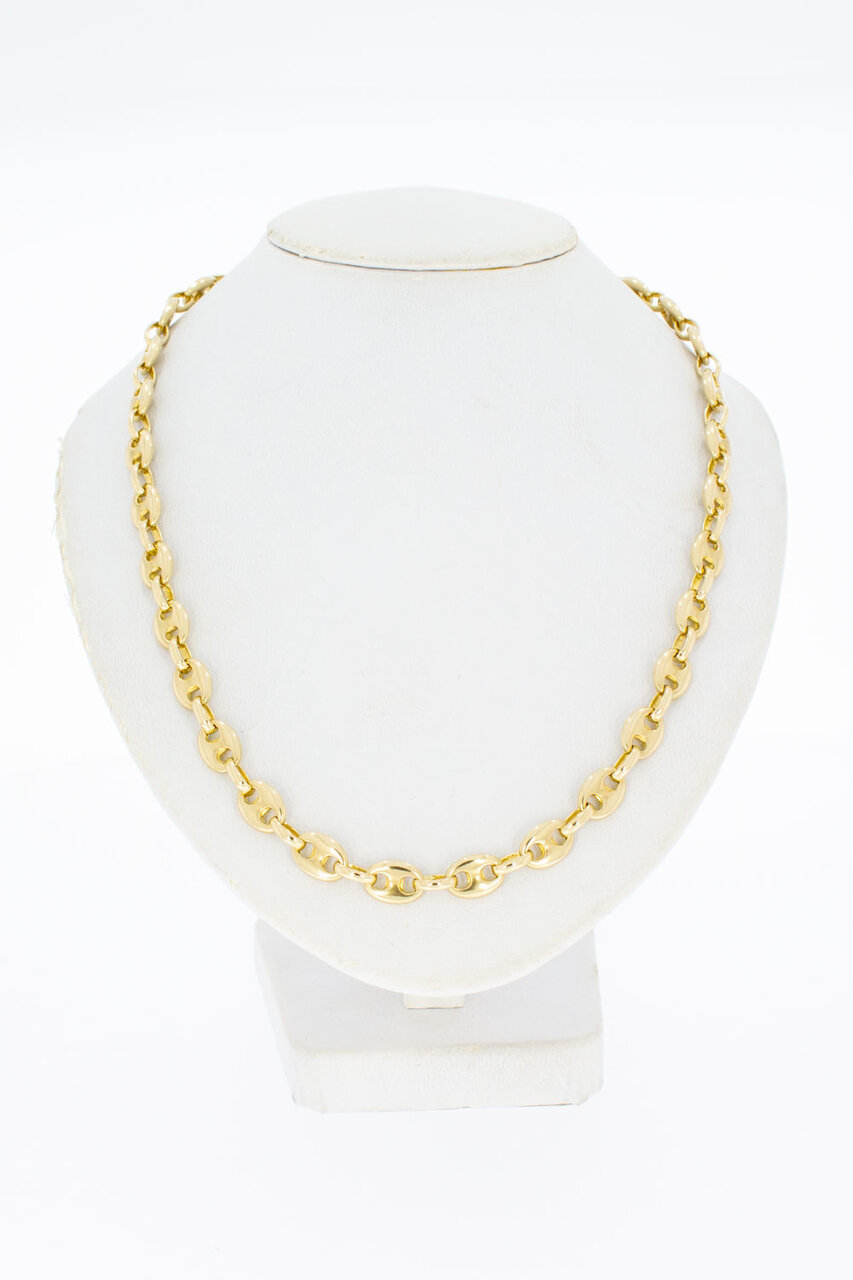 Anker ketting 14 Karaat goud - 53,5 cm