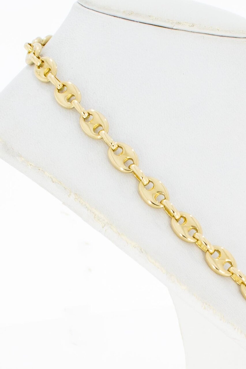 Anker ketting 14 Karaat goud - 53,5 cm
