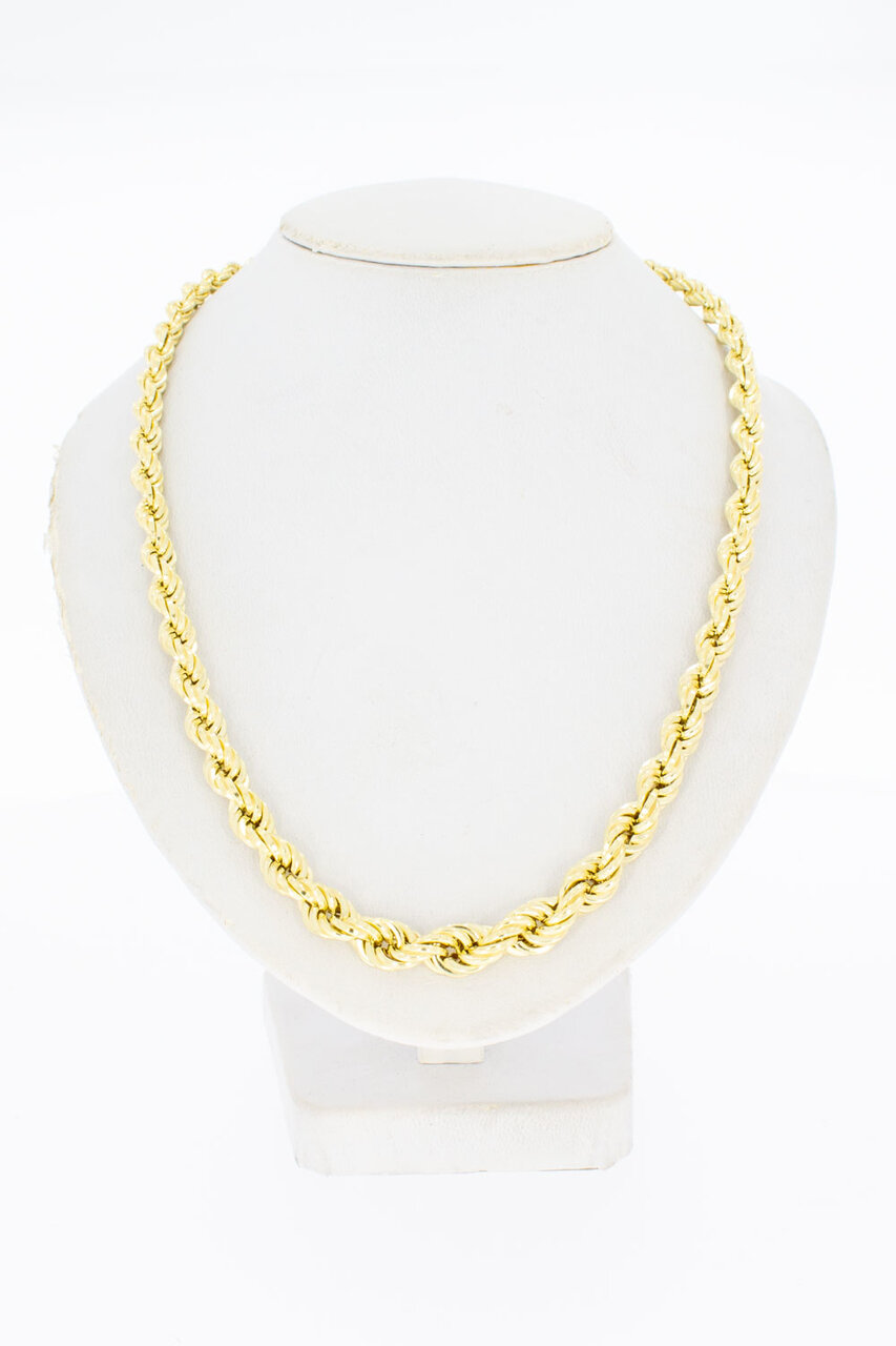 Gouden Koordketting 14 karaat - 46 cm