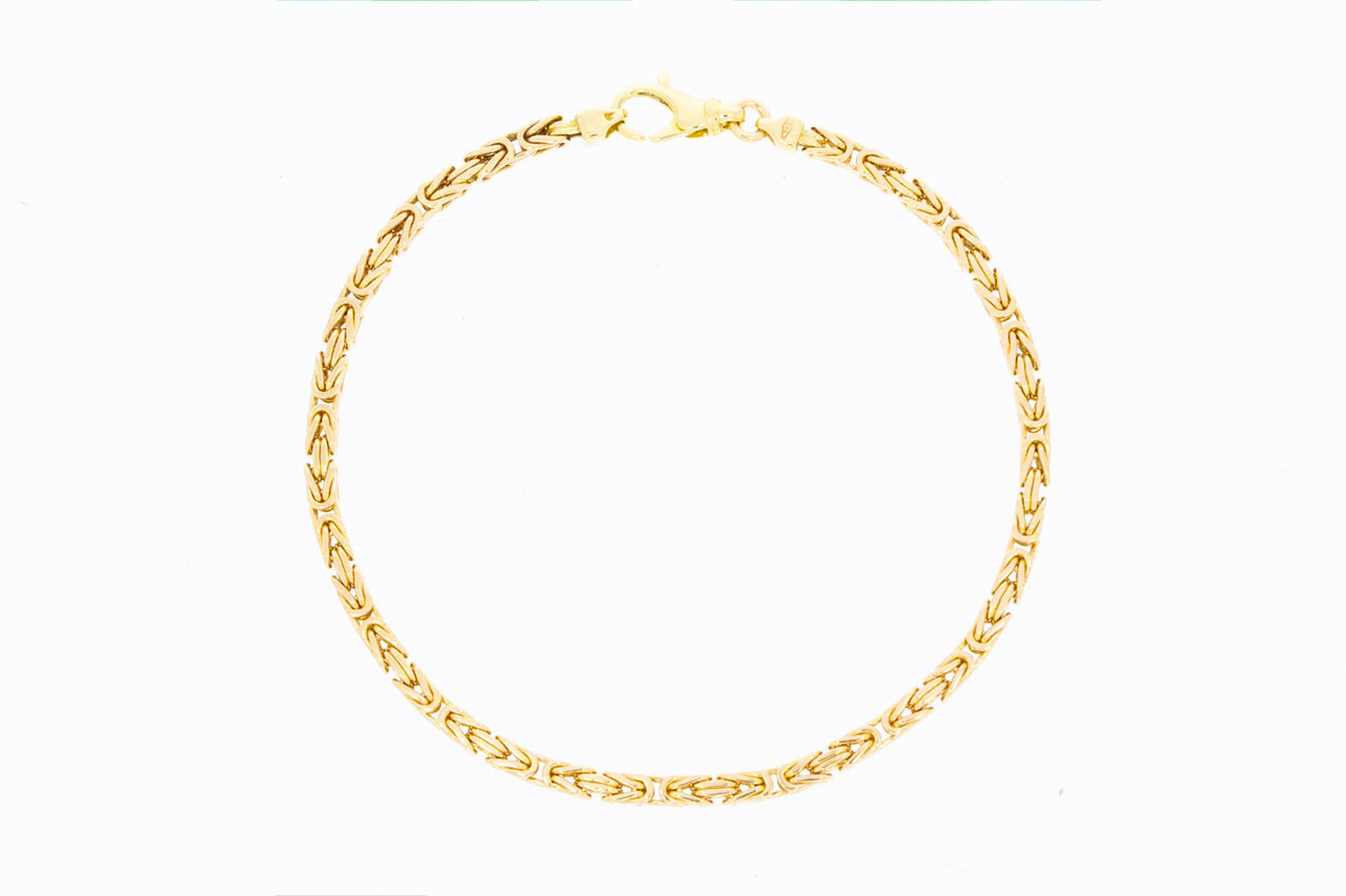 14 Karaat Byzantijnse armband - 22 ,4 cm