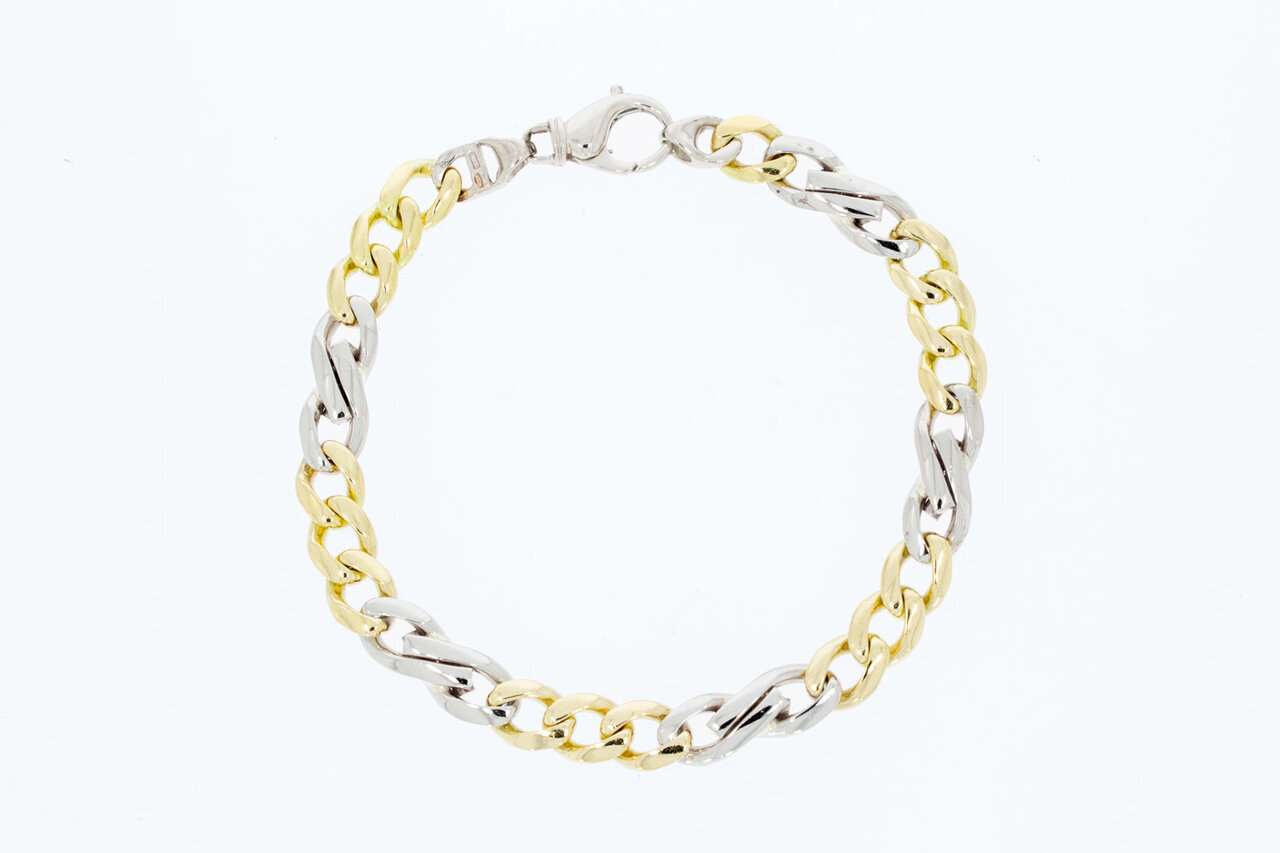 Infinity armband 18 Karaat goud - 23,7 cm