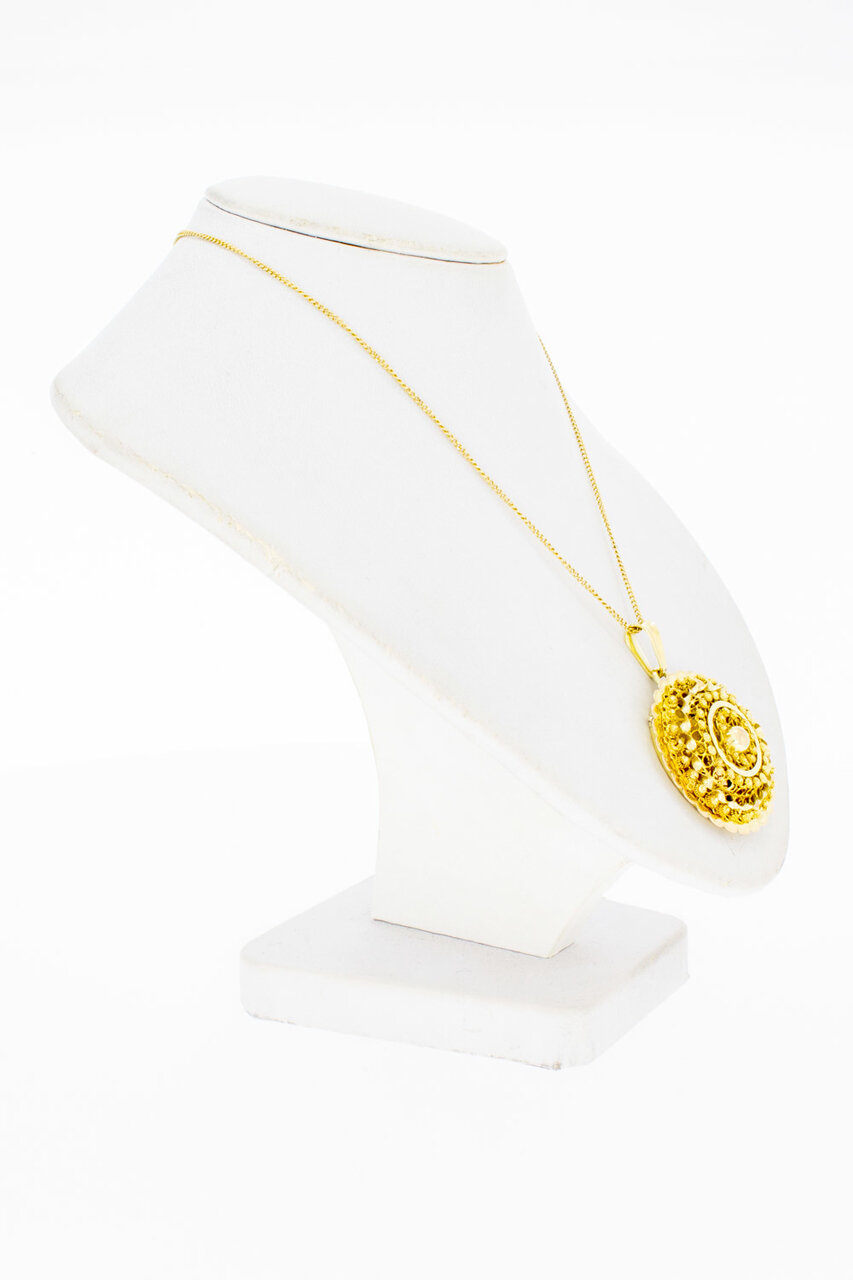 14 Karaat Zeeuwse knoop Kettinghanger