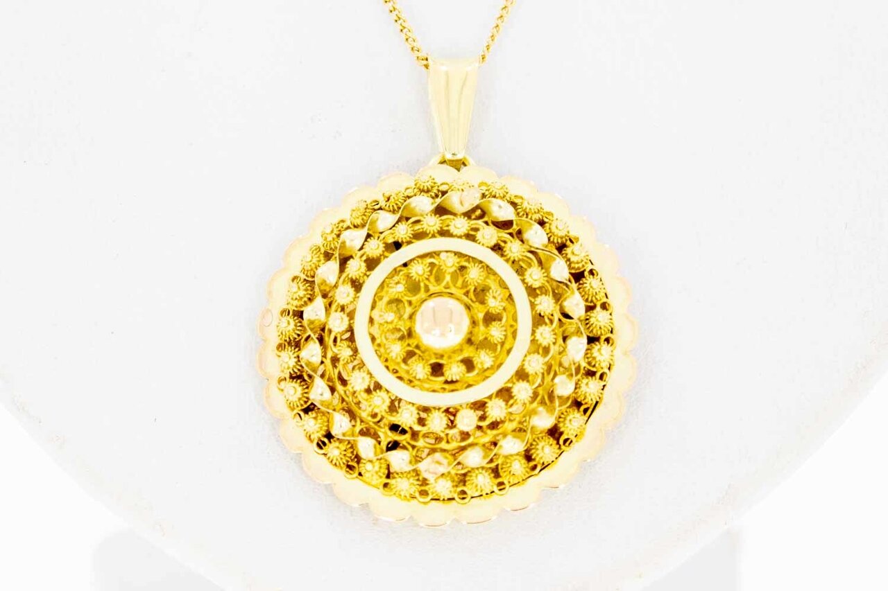 14 Karaat Zeeuwse knoop Kettinghanger