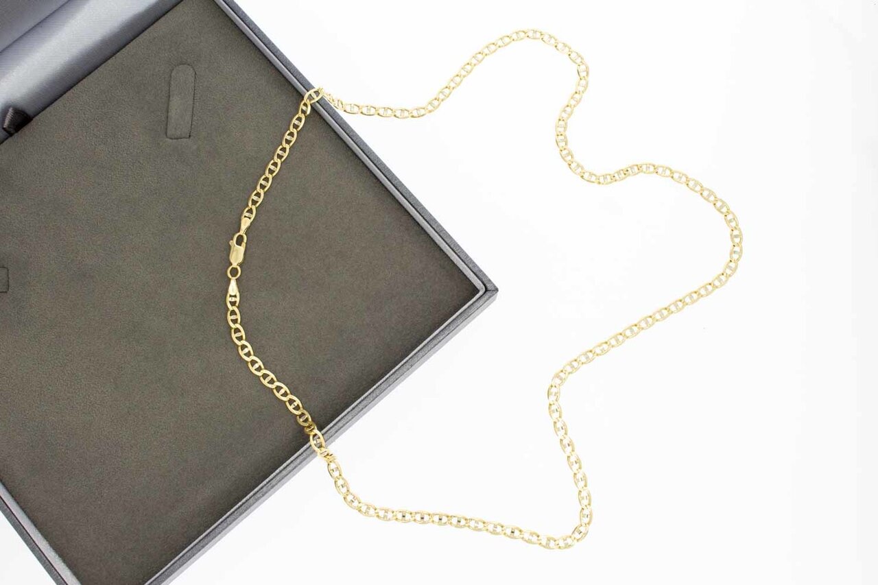 14 Karaat gouden Ankerketting - 60 cm