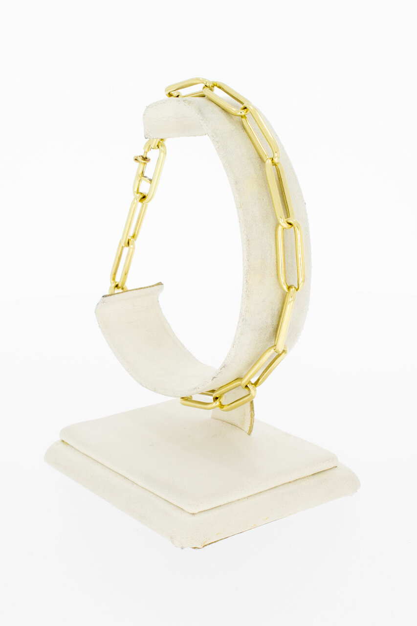 14 Karaat Closed Forever armband - 21,8 cm