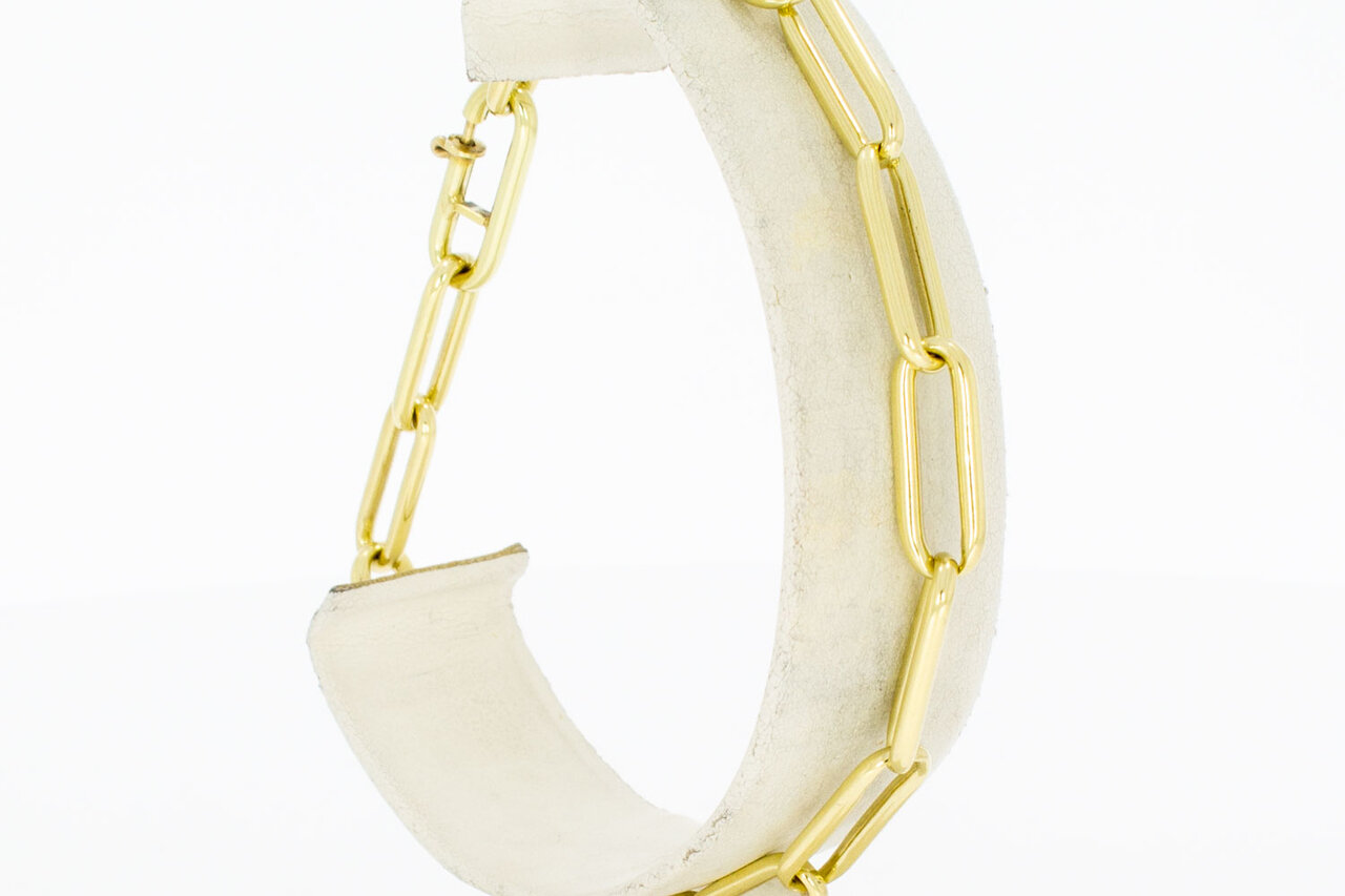 14 Karaat Closed Forever armband - 21,8 cm