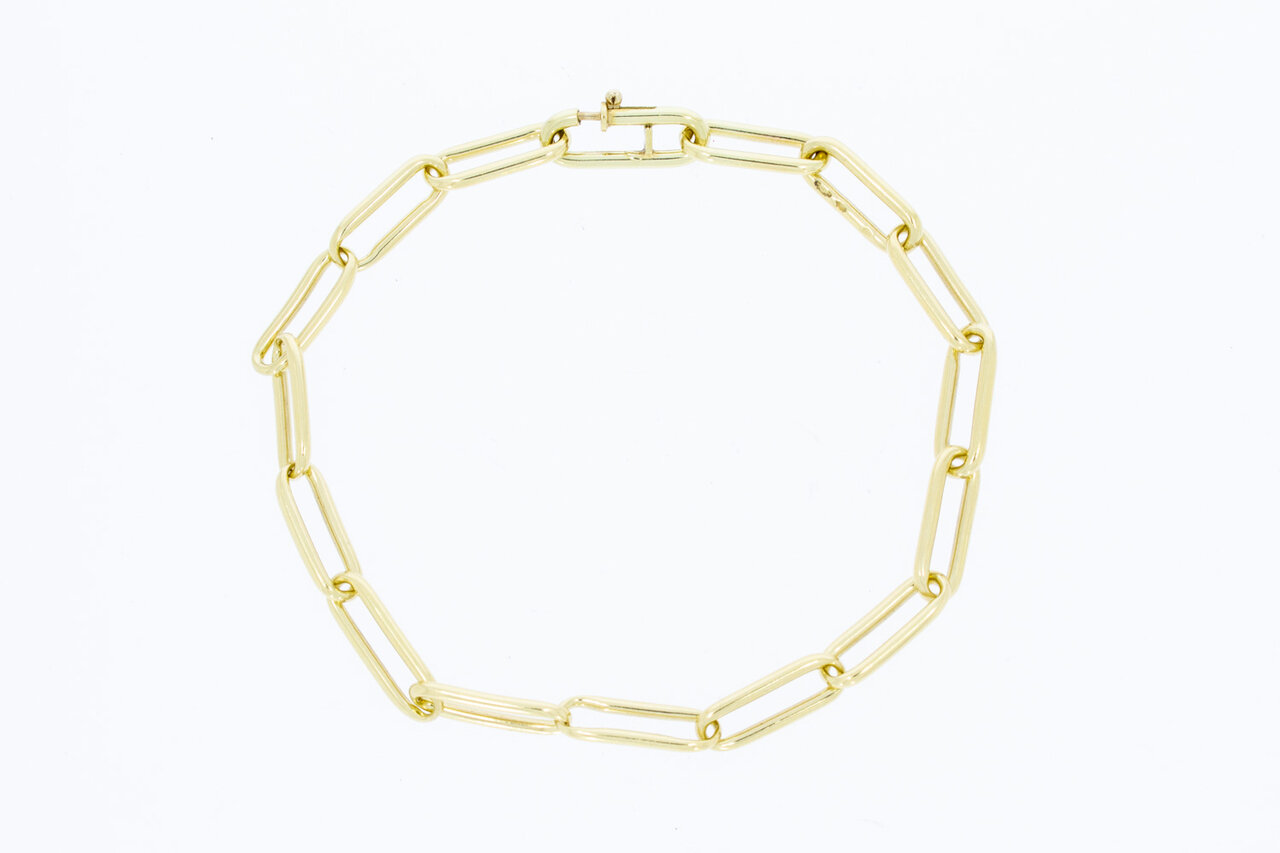 14 Karaat Closed Forever armband - 21,8 cm