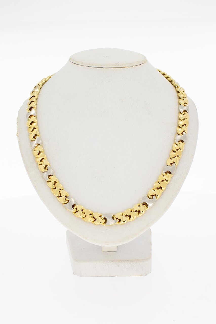 14 Karaat goud Koffieboon Collier - 42 cm