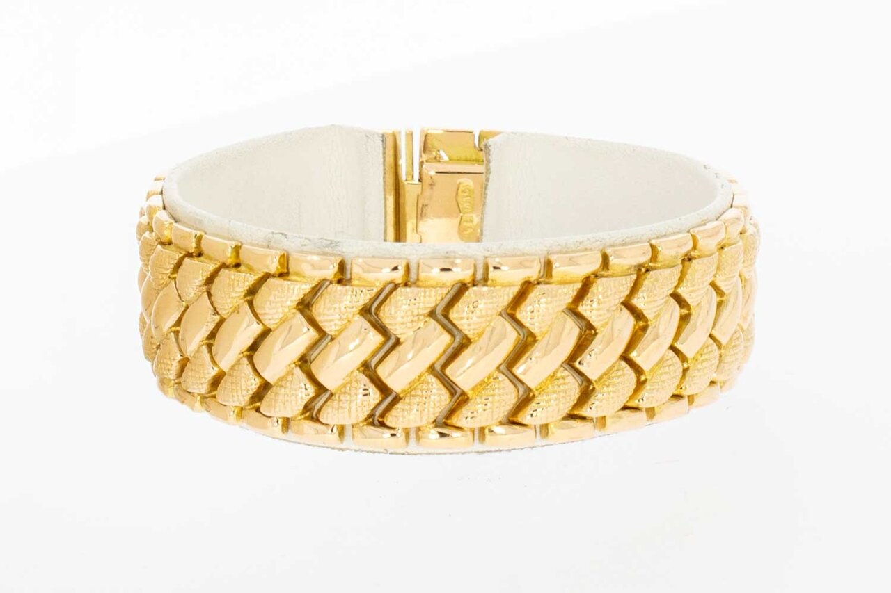 Vintage 18 Karaat vrouwen armband - 17 cm