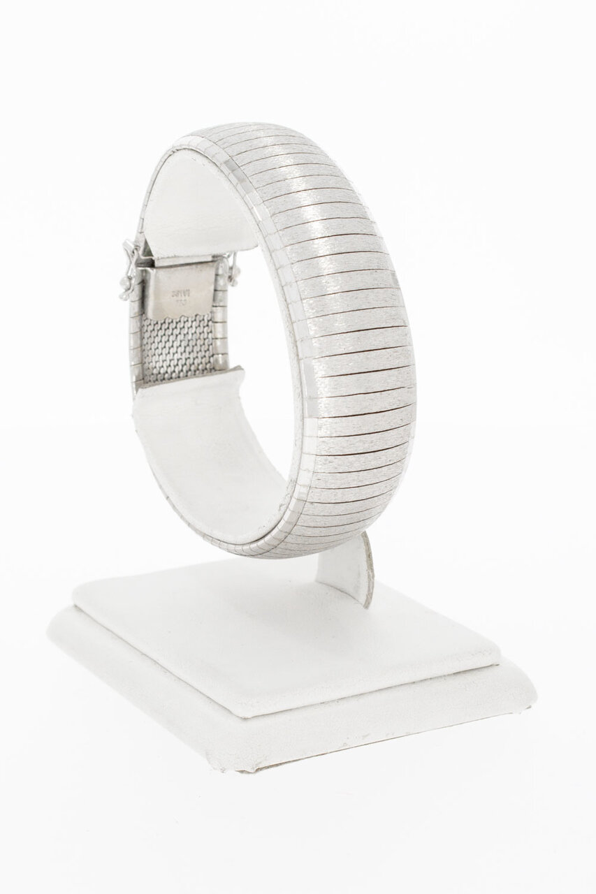 18 Karaat gouden Plaatjes armband - 19,1 cm