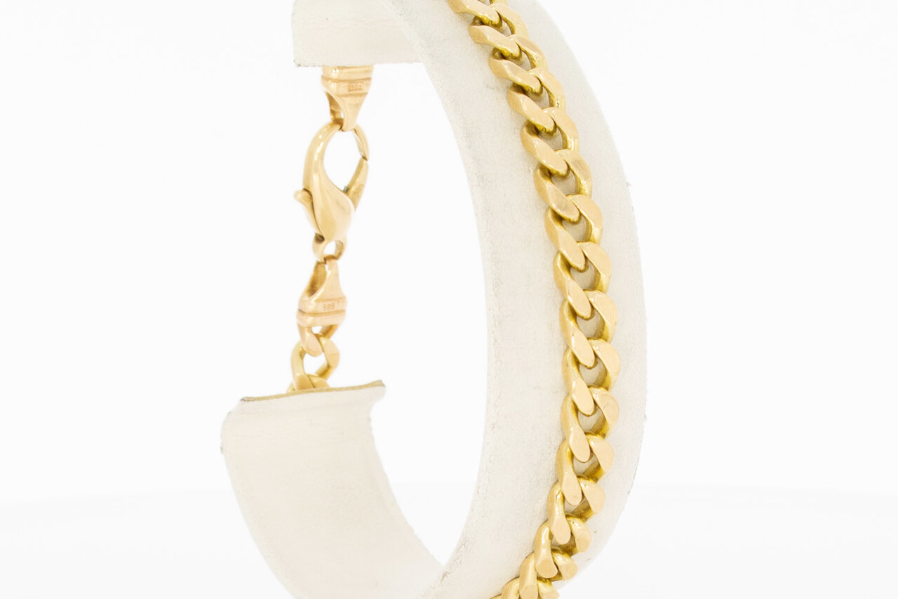 14 Karaat goud Gourmet armband - 20 cm