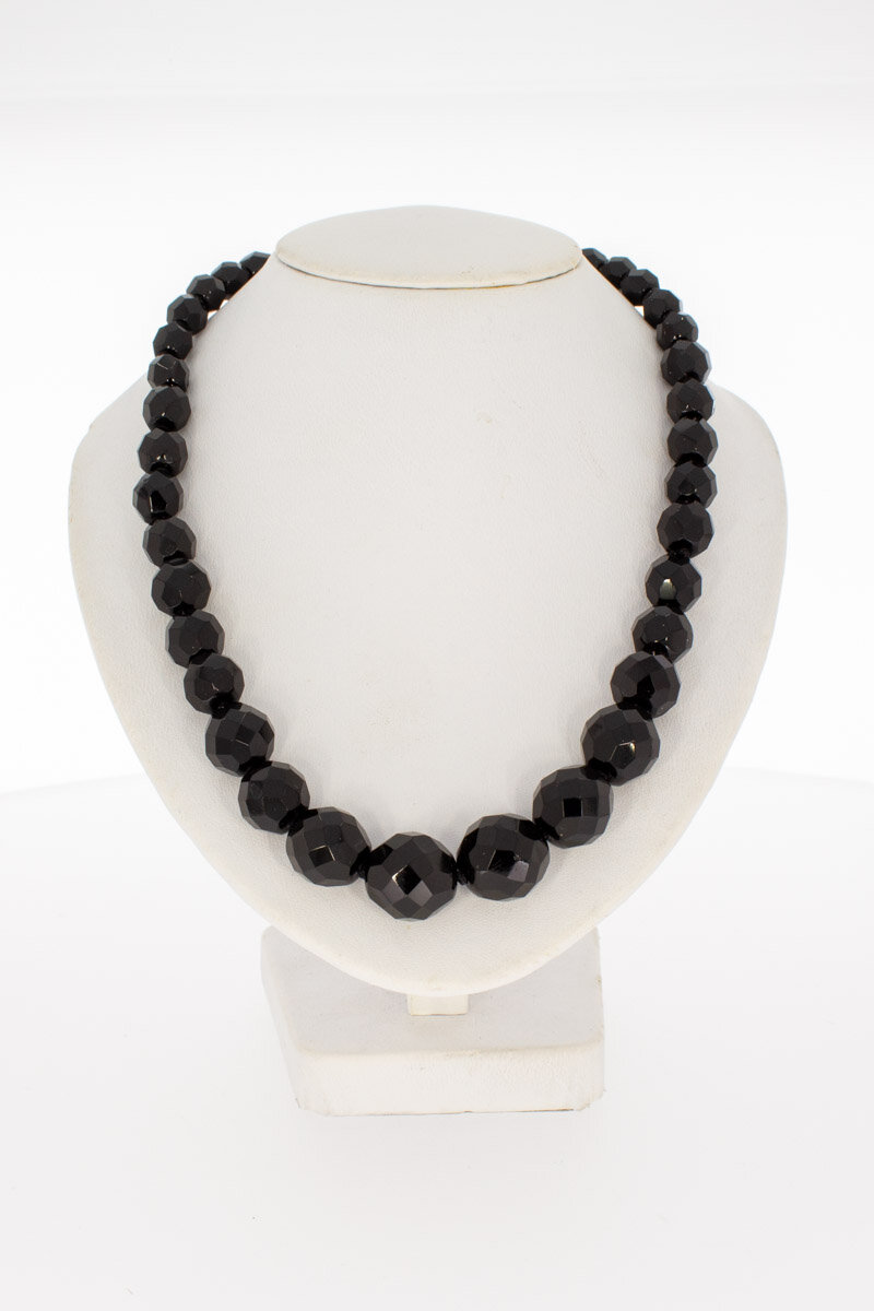 Vintage Gitten snoer 14 karaat - 51 cm