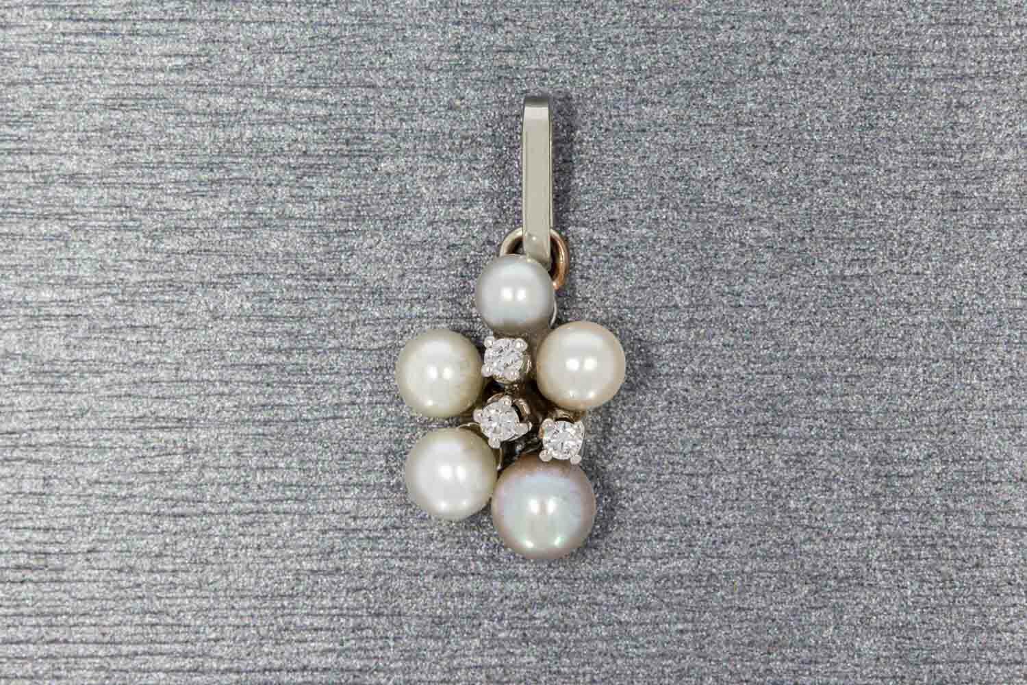 14 Karaat gouden Edelsteen kettinghanger