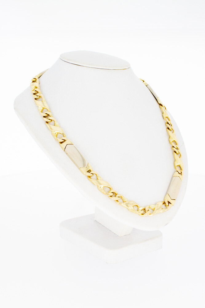 14 Karaat gouden heren Koningsketting - 67,5 cm