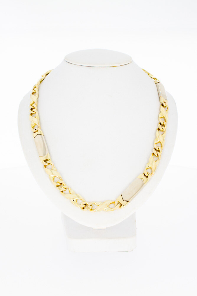 14 Karaat gouden heren Koningsketting - 67,5 cm