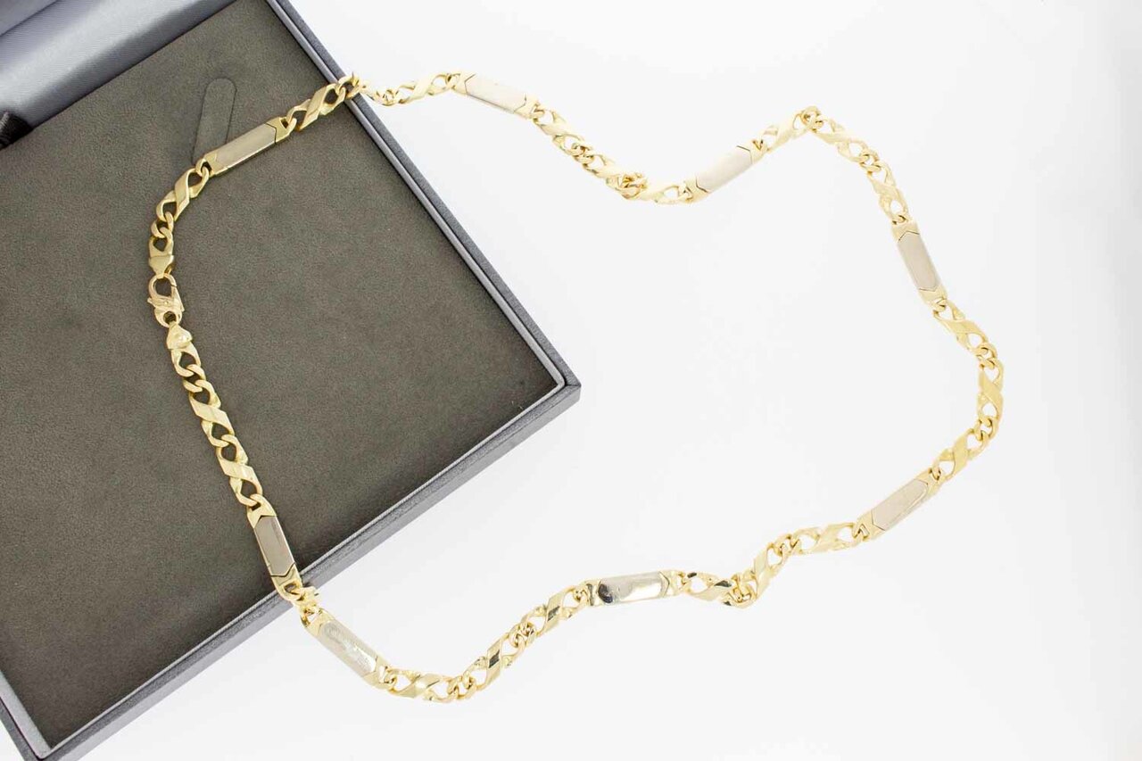 14 Karaat gouden heren Koningsketting - 67,5 cm