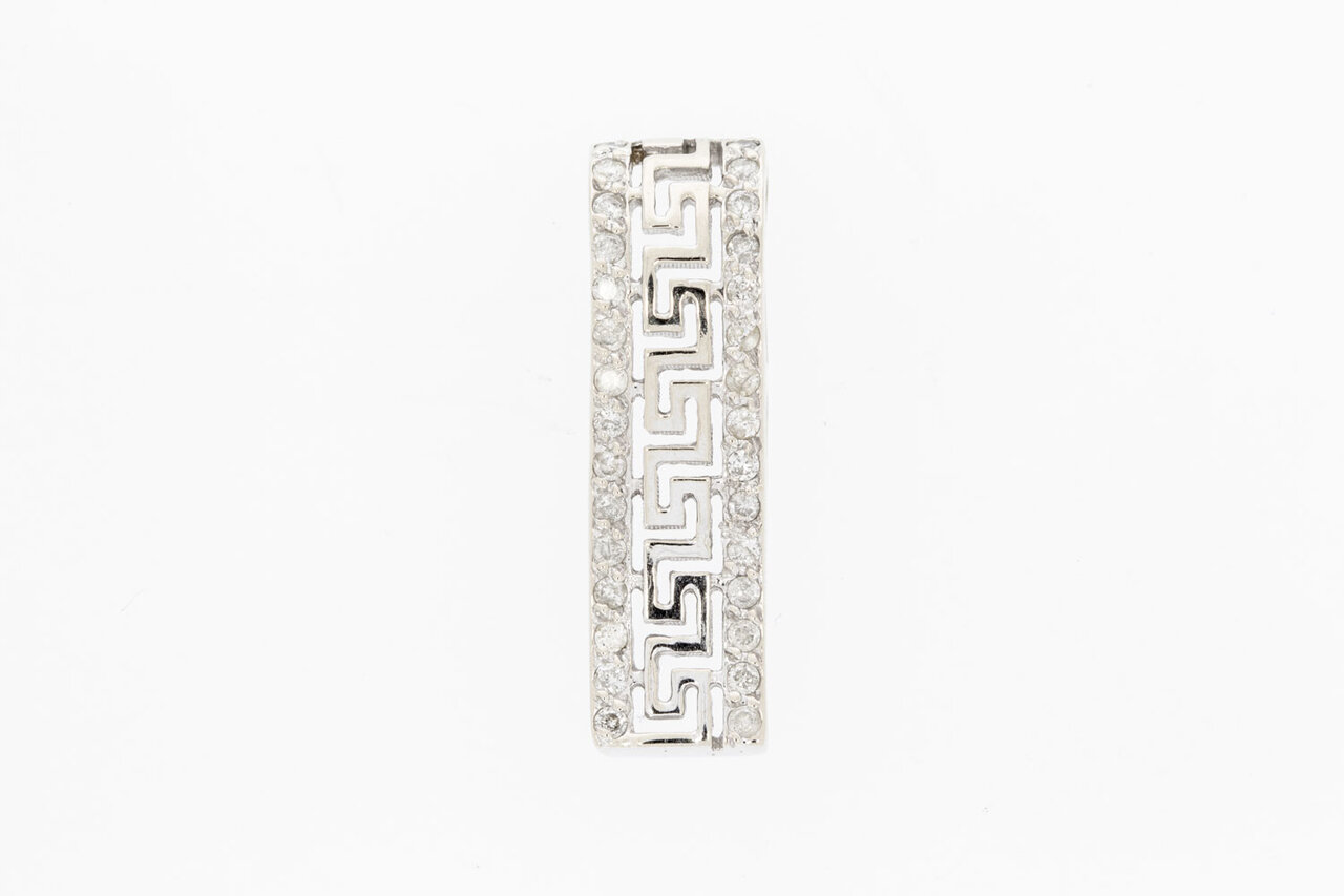 18 karaat Kettinghanger met Diamant