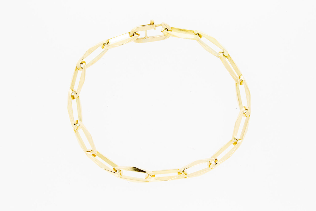14 karaat Closed Forever schakelarmband - 22,1 cm