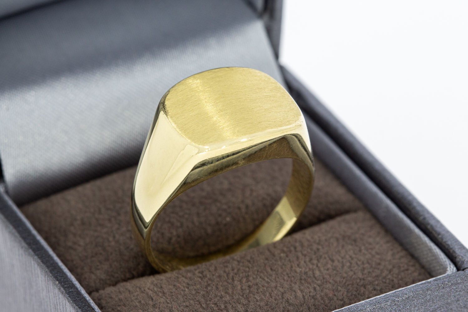 14 karaat heren Zegelring - 20,8 mm