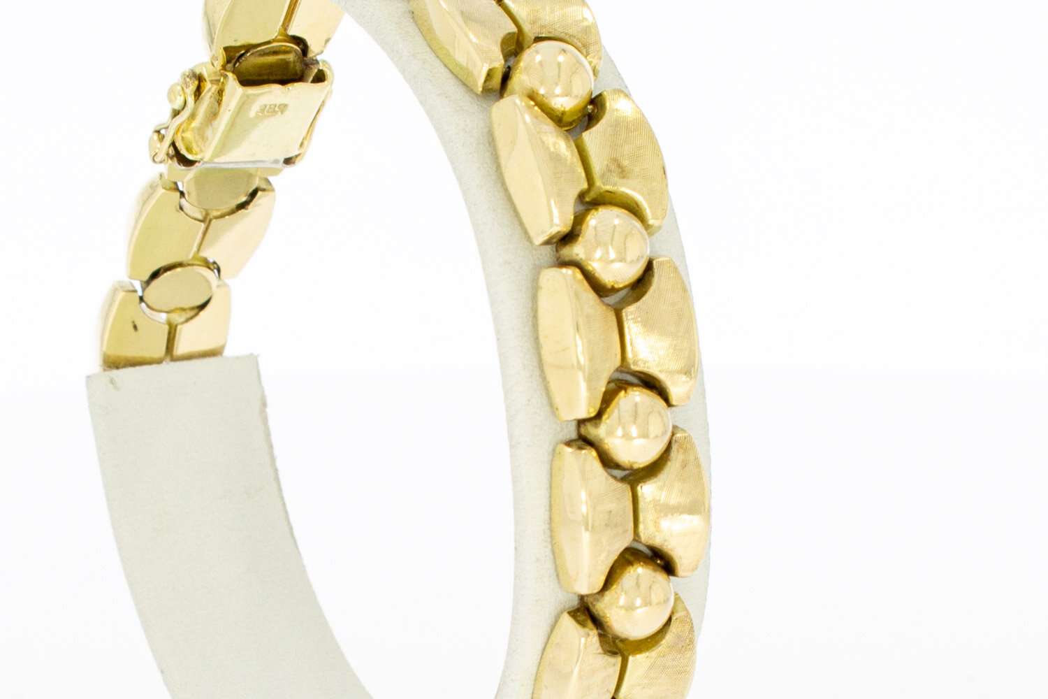 14 Karaat gouden Vintage armband - 20 cm