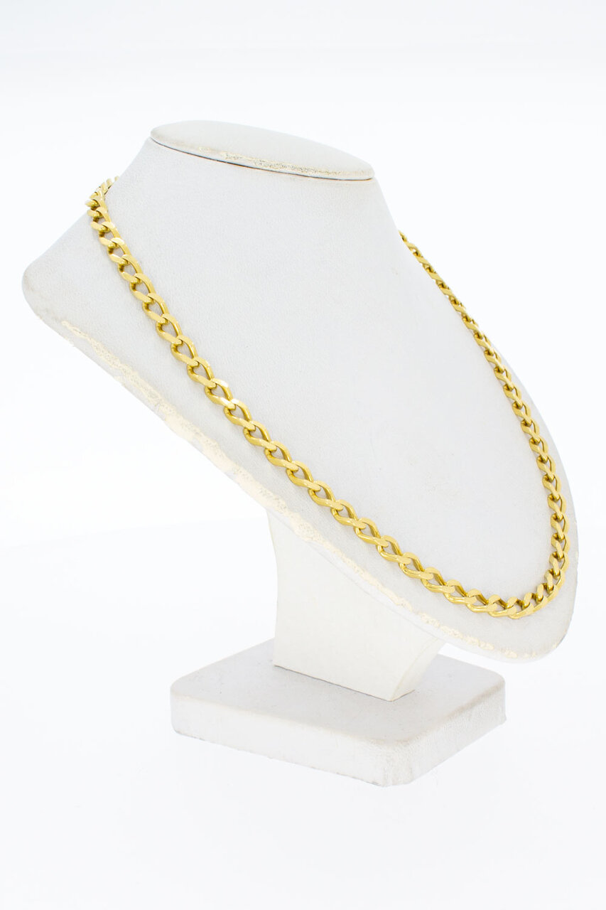 Gourmet ketting 18 karaat - 47,5 cm
