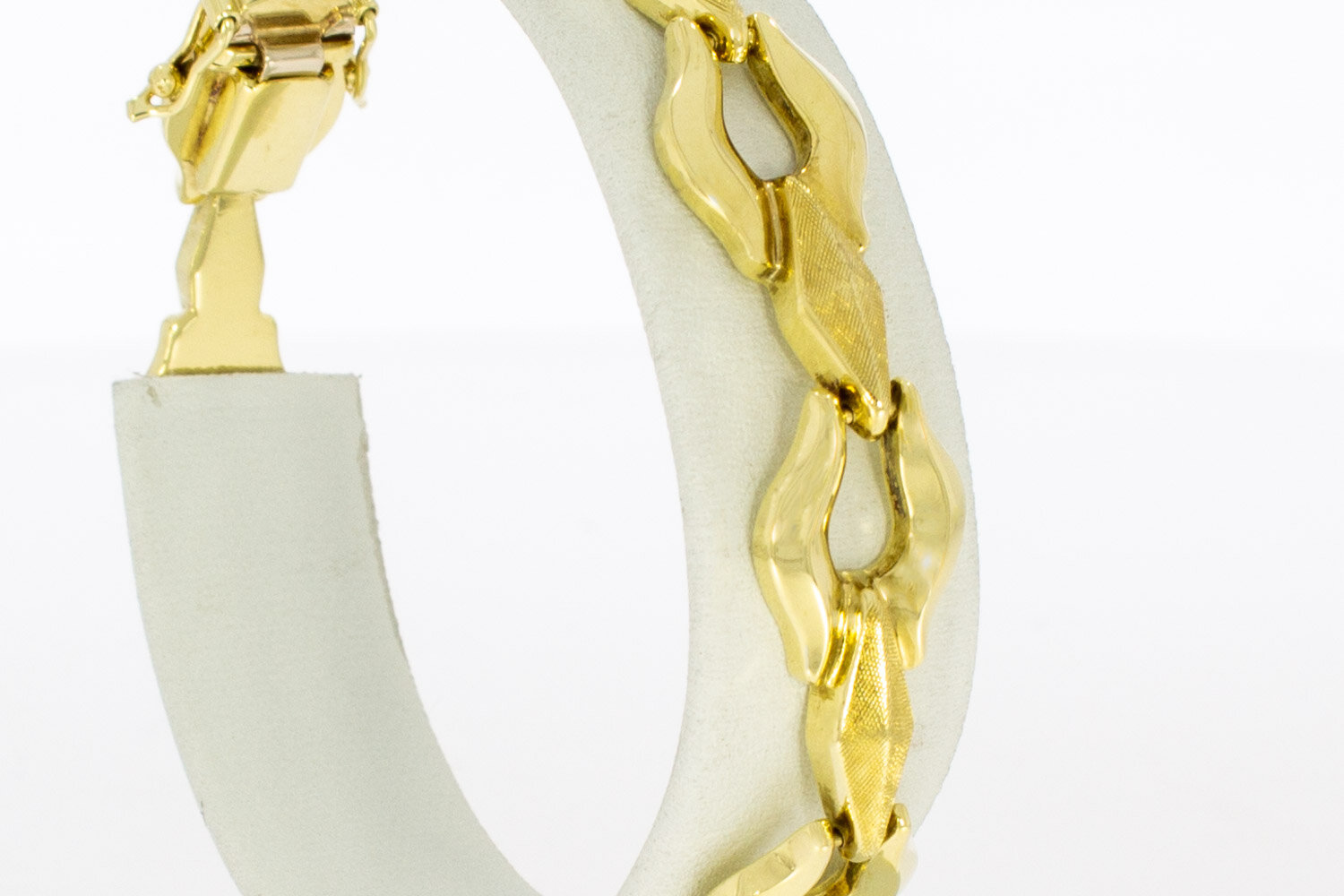 14 karaat Vintage- armband - 19 cm