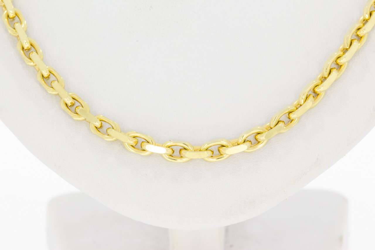 Anker ketting 14 karaat goud - 50 cm