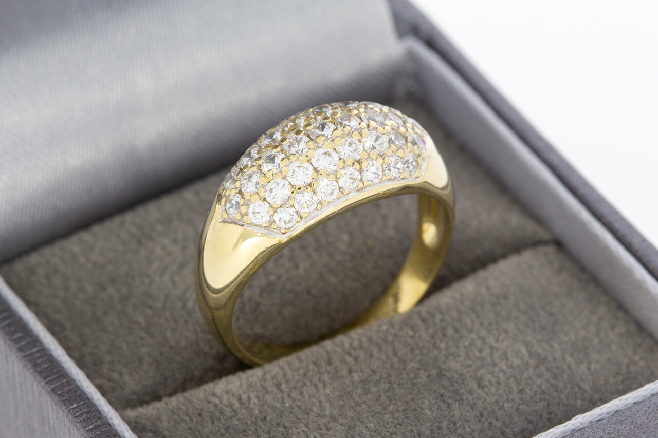 14 Karaat gouden Bombay ring - 18,1 mm