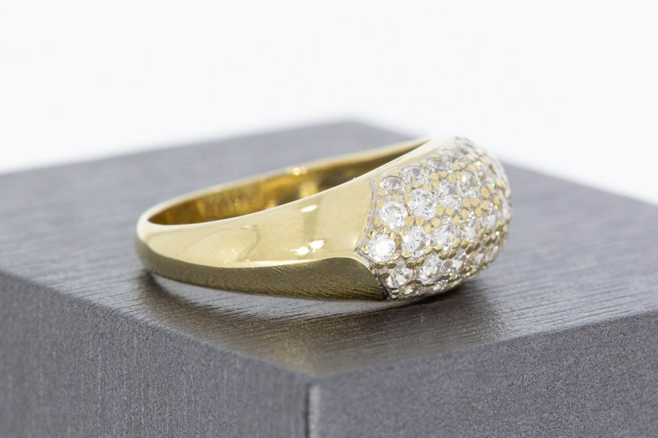 14 Karaat gouden Bombay ring - 18,1 mm