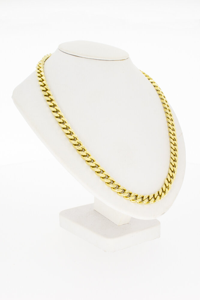 Gourmet-ketting 14 Karaat goud - 54 cm