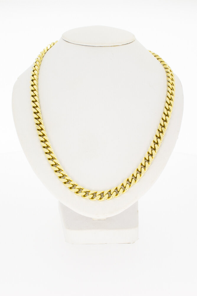 Gourmet-ketting 14 Karaat goud - 54 cm