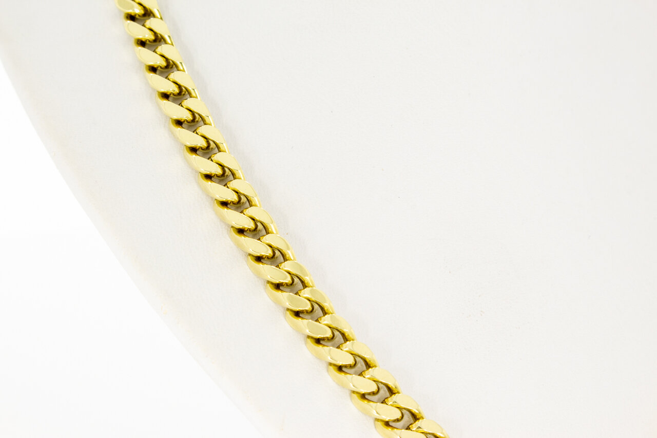 Gourmet-ketting 14 Karaat goud - 54 cm