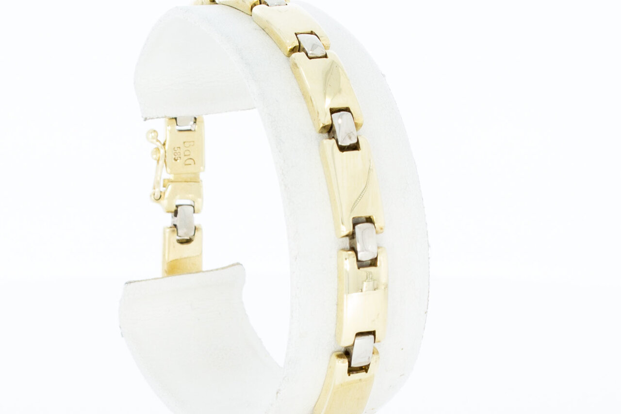 14 karaat Vintage goude armband- 18,5 cm