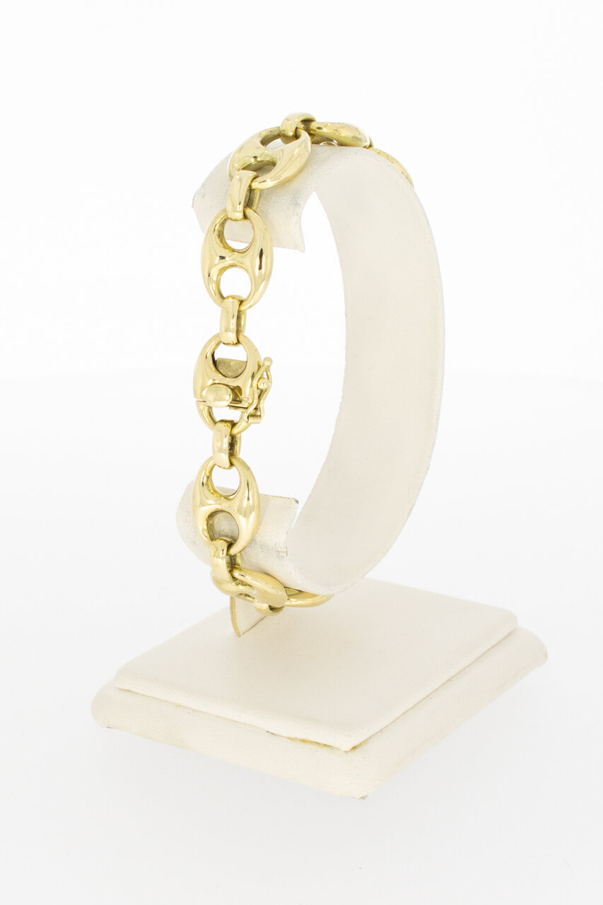 Anker armband 14 karaat  goud - 21 cm