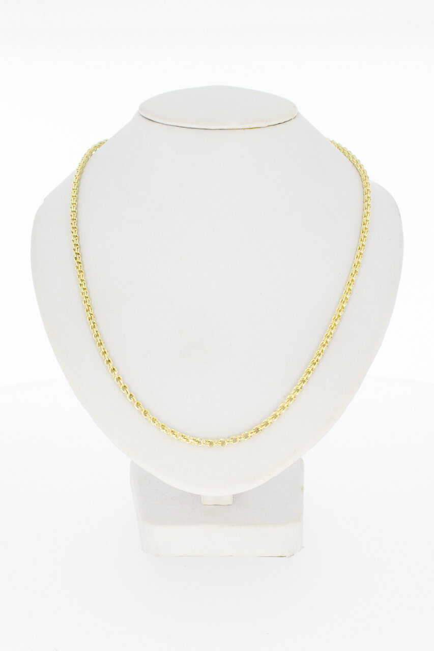 14 karaat Anker schakelketting - 61,5 cm
